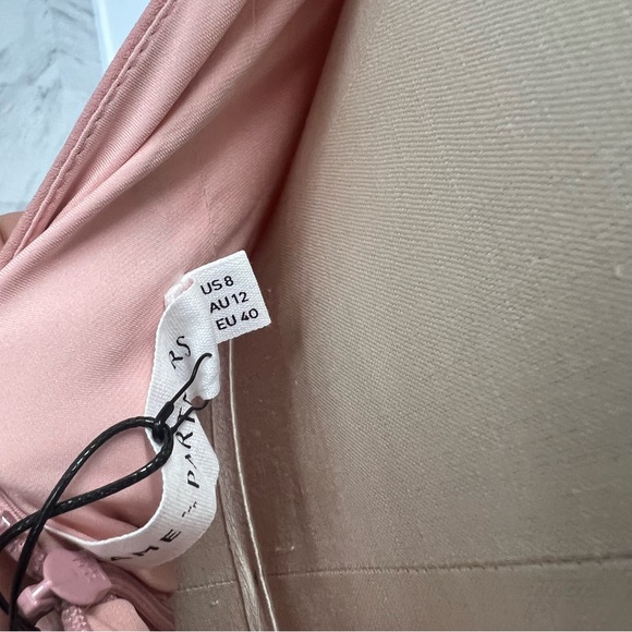 Fame and partners pink midi dress us8 - Picture 5 of 5